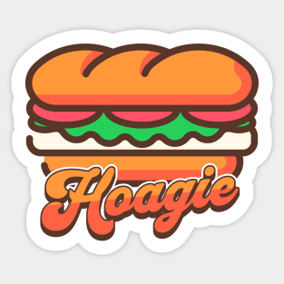 Retro Hoagie Sticker